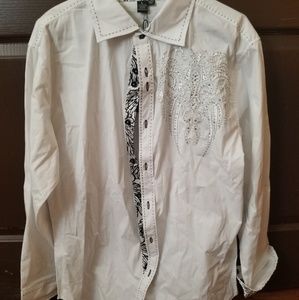 Victorious Roar Affliction button up L NEW